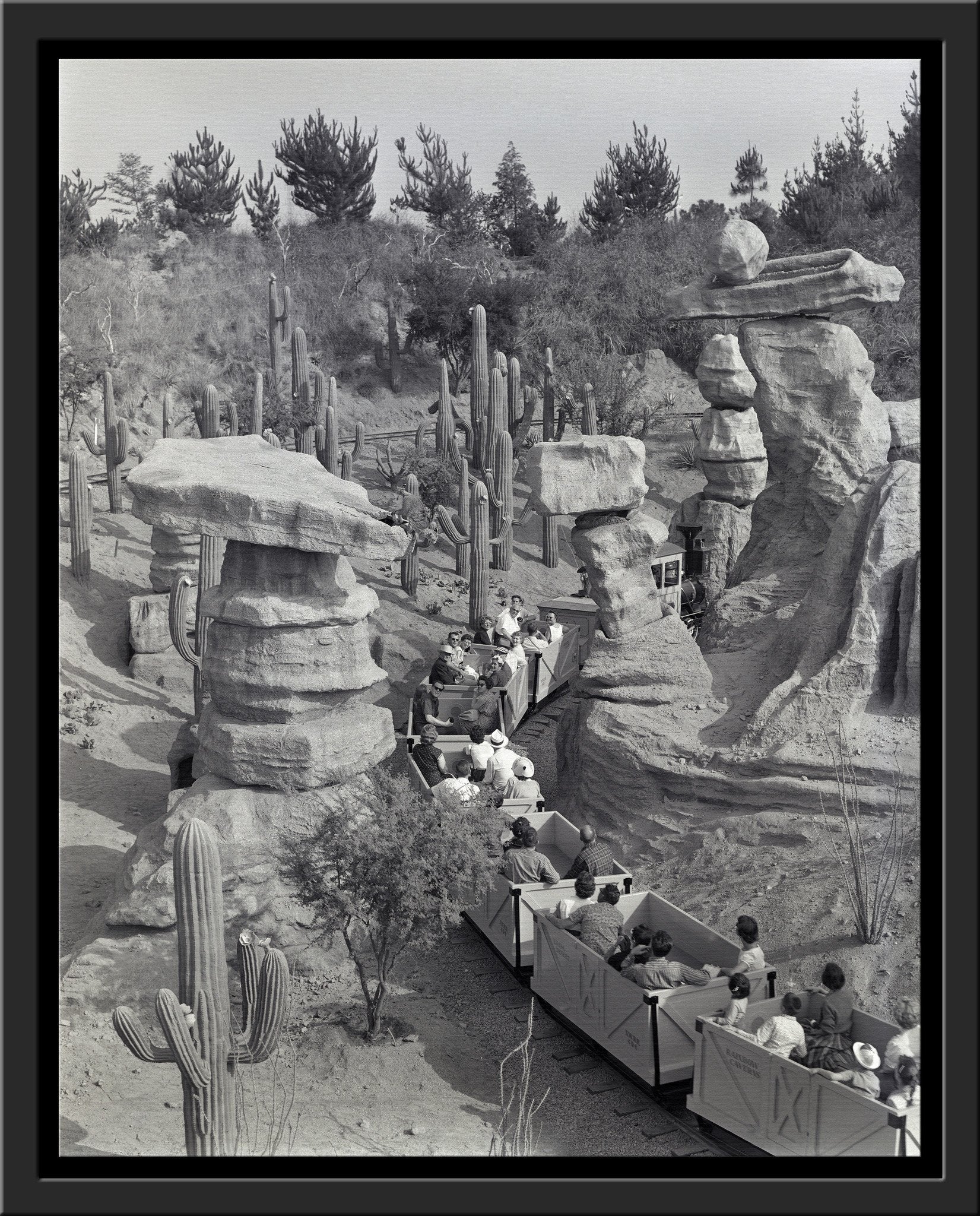 "Disneyland Mine Train - Balancing Rock Canyon" from Disney Photo Archives - Image 15