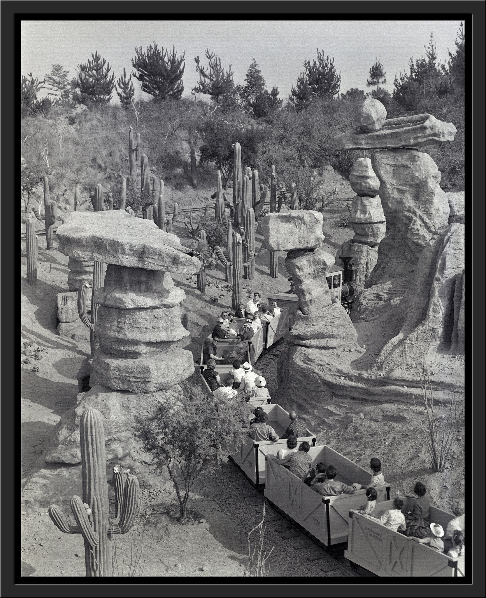 "Disneyland Mine Train - Balancing Rock Canyon" from Disney Photo Archives - Image 16