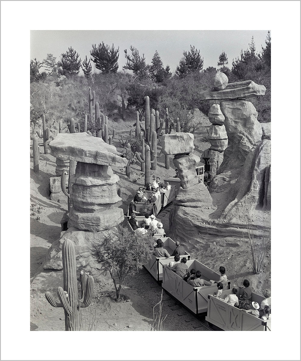 "Disneyland Mine Train - Balancing Rock Canyon" from Disney Photo Archives - Image 2