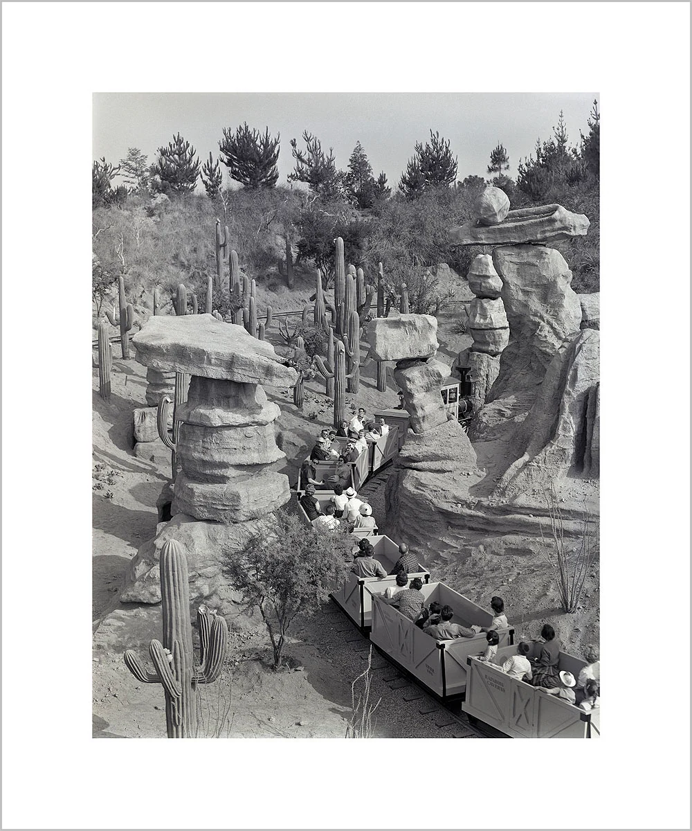 "Disneyland Mine Train - Balancing Rock Canyon" from Disney Photo Archives - Image 3