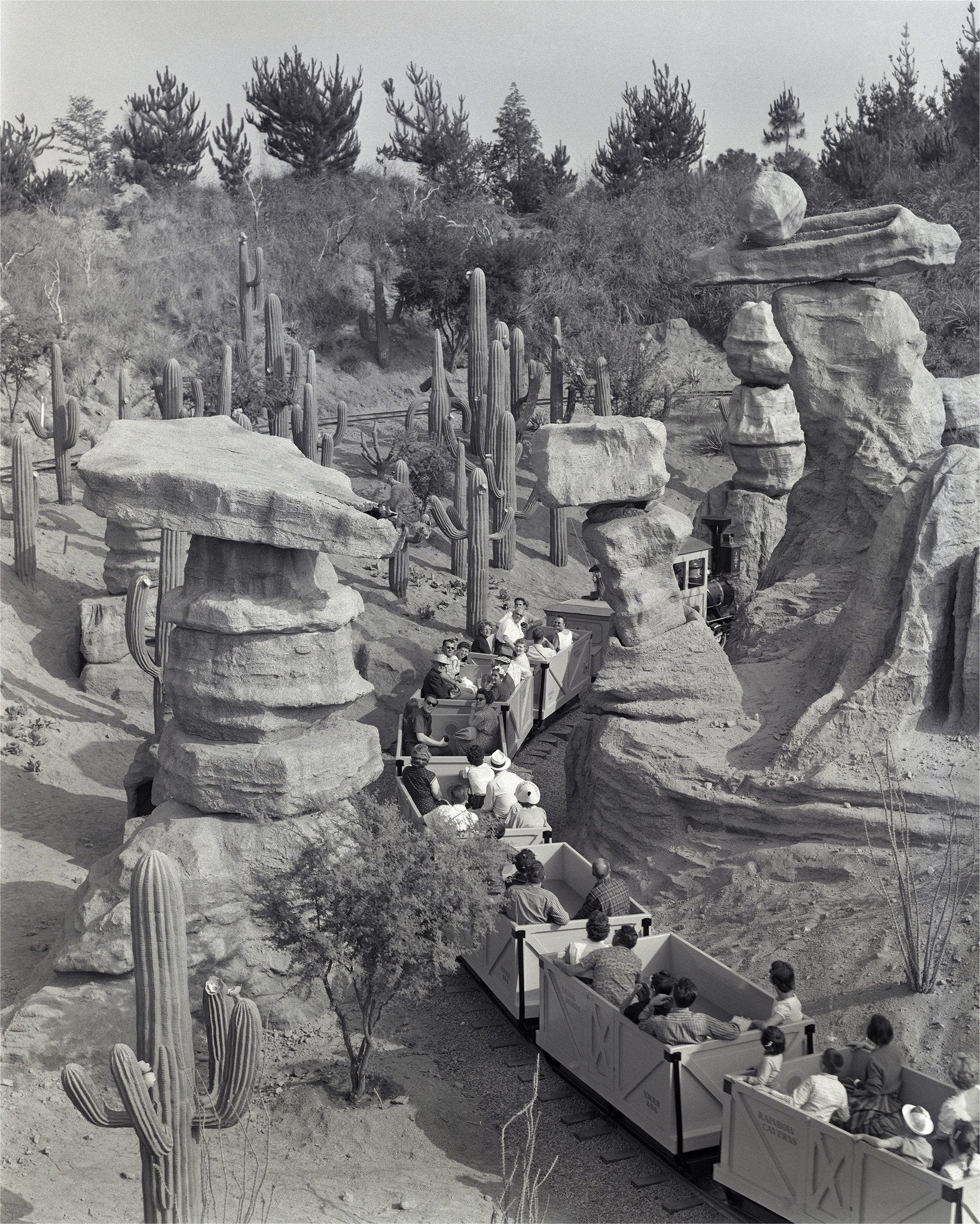 "Disneyland Mine Train - Balancing Rock Canyon" from Disney Photo Archives - Image 4