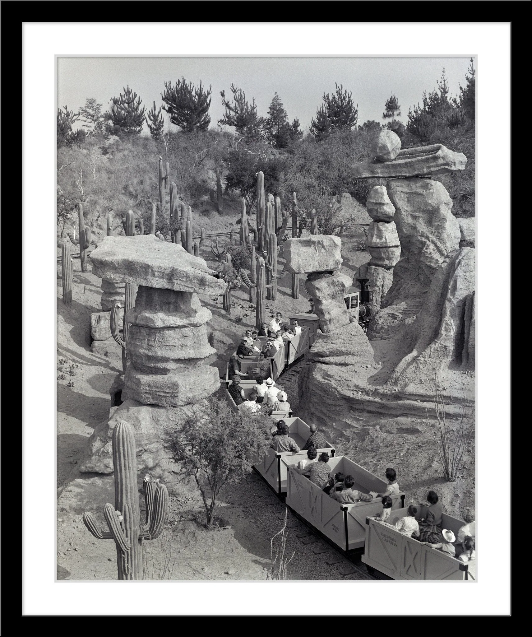 "Disneyland Mine Train - Balancing Rock Canyon" from Disney Photo Archives - Image 5