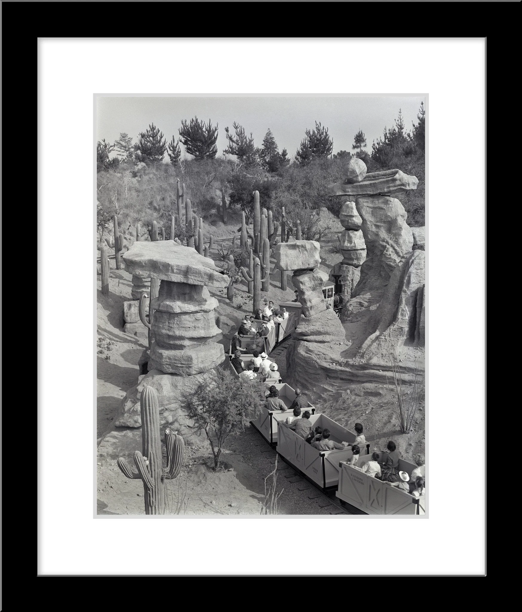 "Disneyland Mine Train - Balancing Rock Canyon" from Disney Photo Archives - Image 6