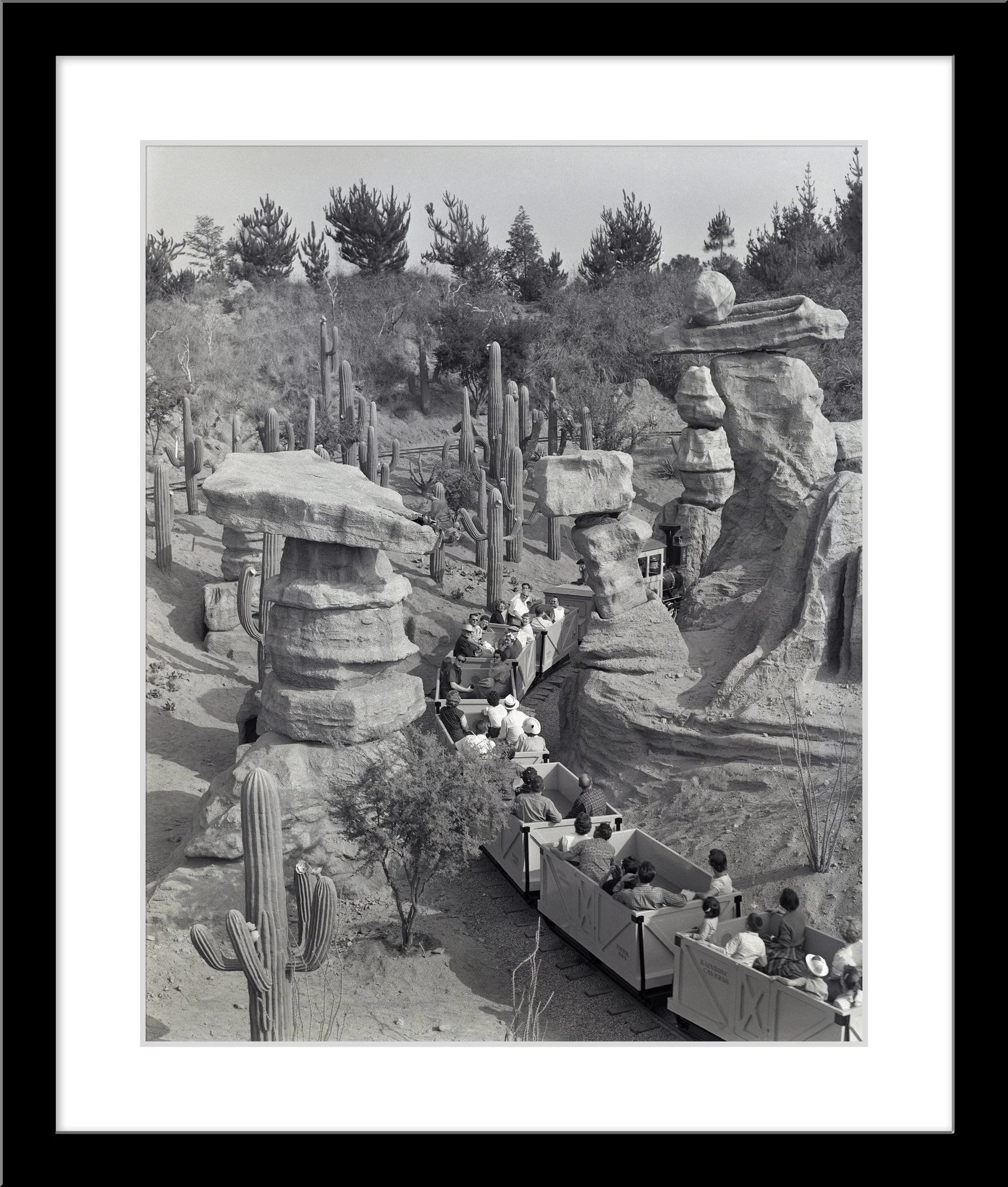 "Disneyland Mine Train - Balancing Rock Canyon" from Disney Photo Archives - Image 7