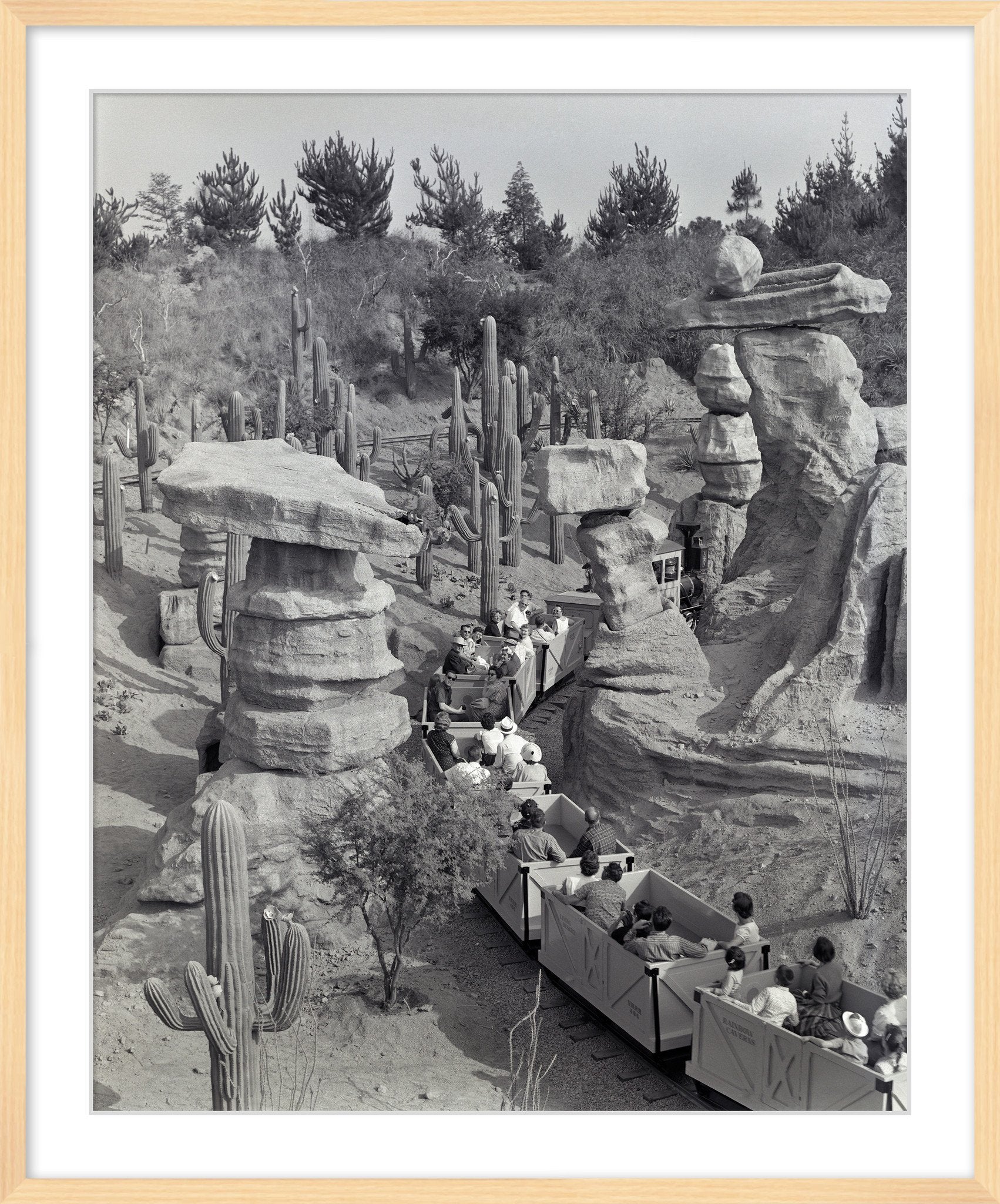 "Disneyland Mine Train - Balancing Rock Canyon" from Disney Photo Archives - Image 8