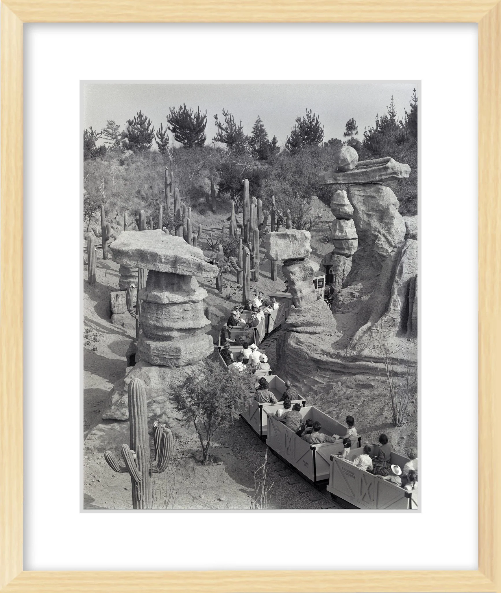 "Disneyland Mine Train - Balancing Rock Canyon" from Disney Photo Archives - Image 9