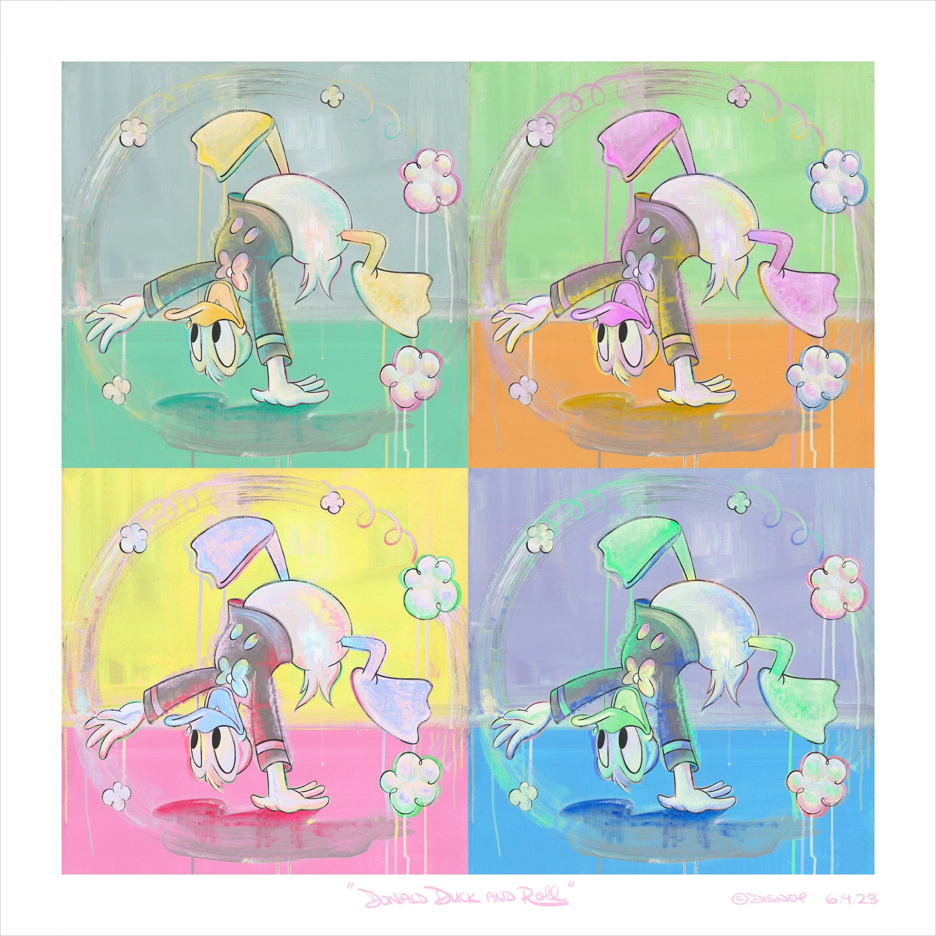 "Donald Duck & Roll" by Dom Corona | Time-Limited Release