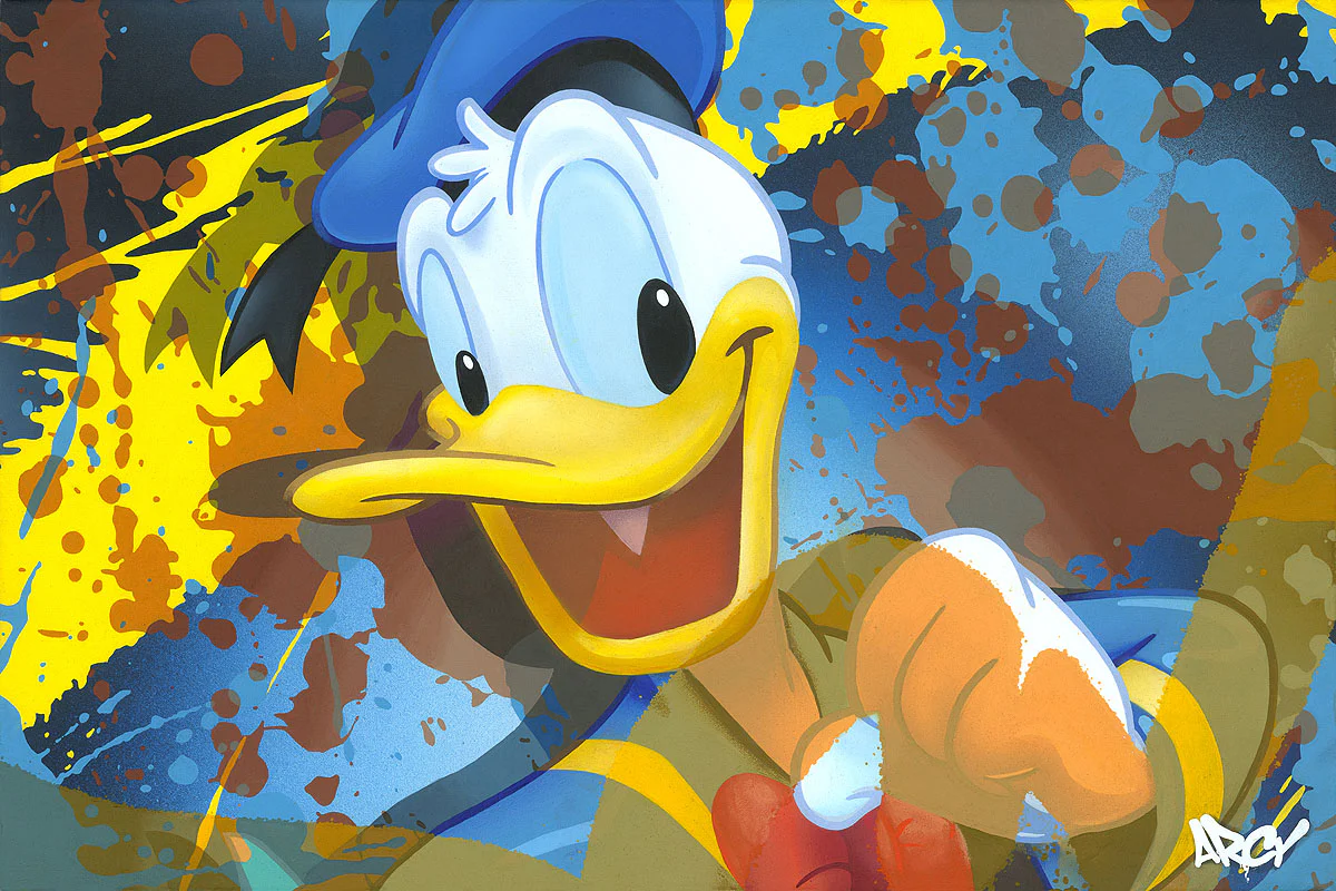"Donald Duck" by ARCY | Signed and Numbered Edition - Image 2