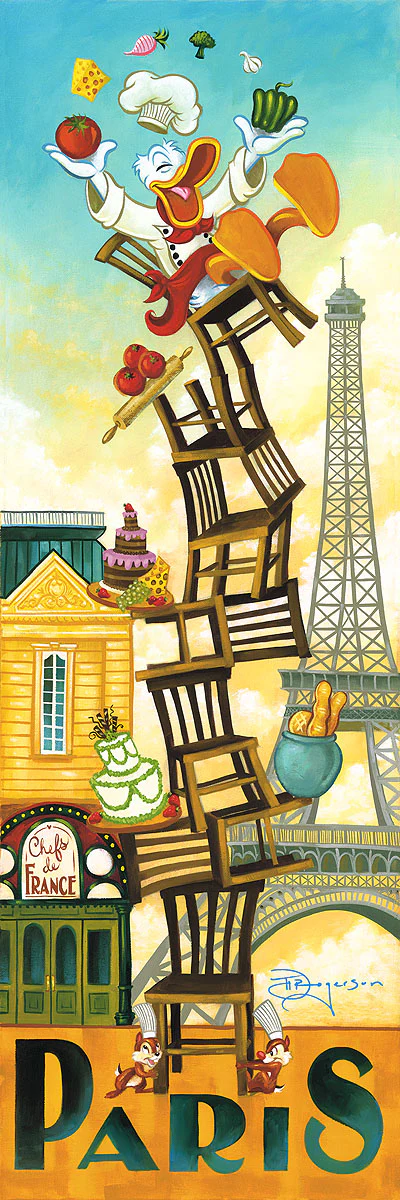 "Donald’s Paris" by Tim Rogerson - Image 2