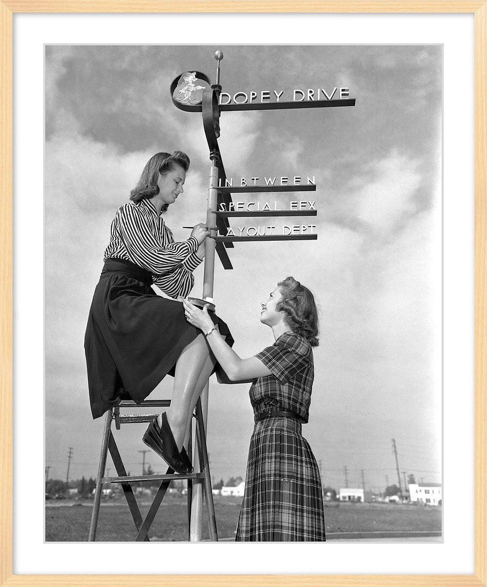 "Dopey Drive Sign Painters" from Disney Photo Archives - Image 10