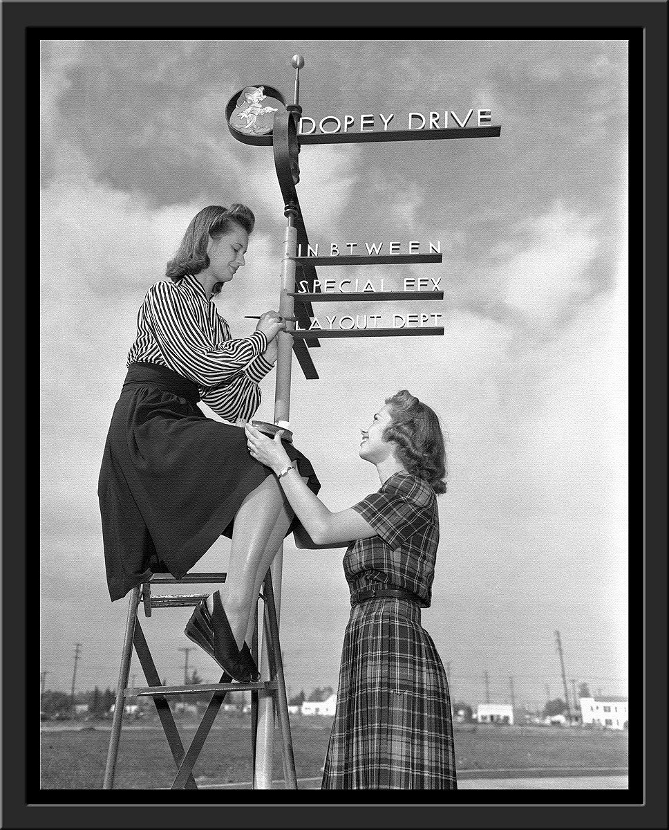 "Dopey Drive Sign Painters" from Disney Photo Archives - Image 11