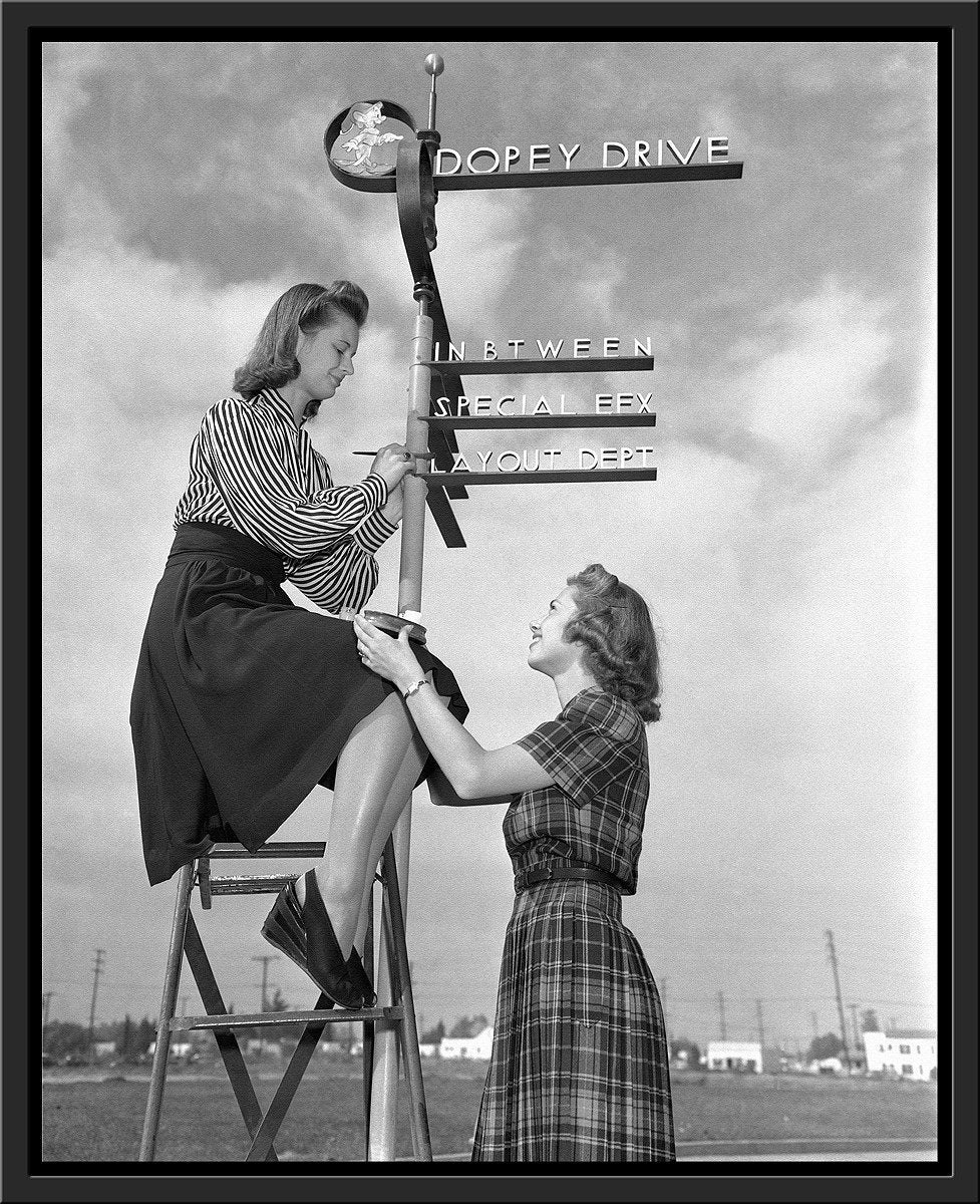"Dopey Drive Sign Painters" from Disney Photo Archives - Image 12