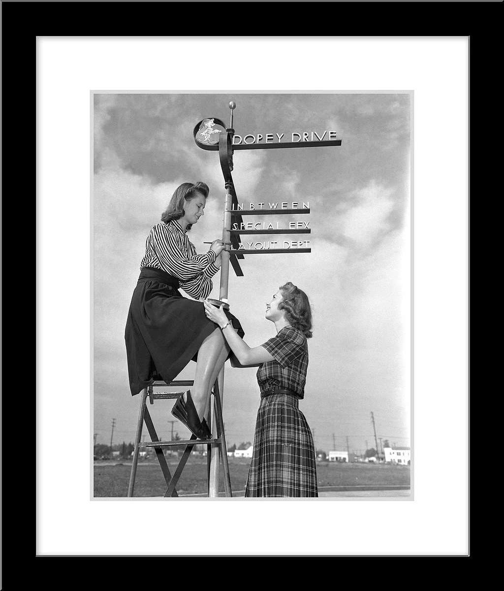 "Dopey Drive Sign Painters" from Disney Photo Archives - Image 5
