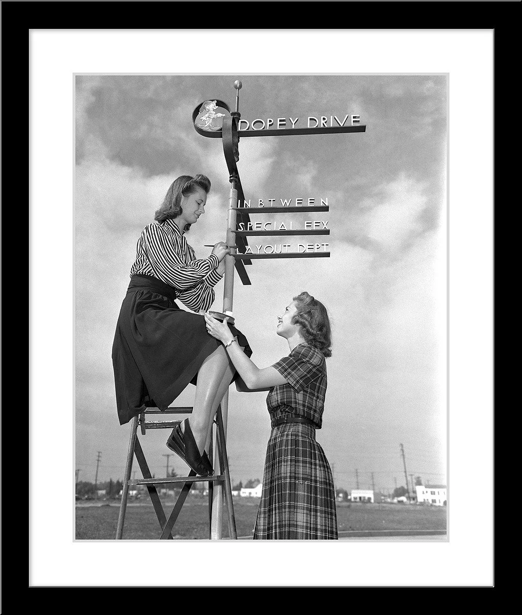 "Dopey Drive Sign Painters" from Disney Photo Archives - Image 6