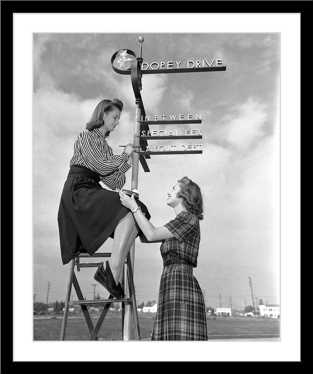 "Dopey Drive Sign Painters" from Disney Photo Archives - Image 7