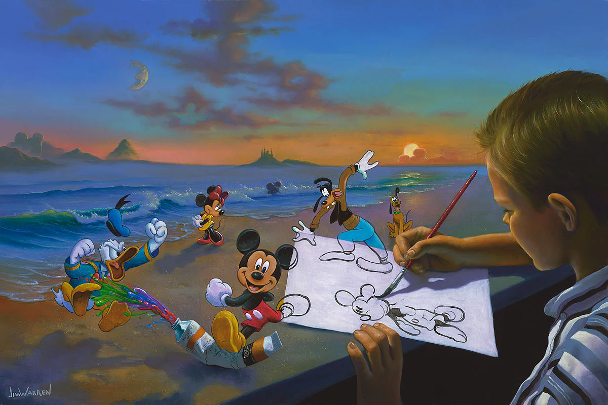 "Dream Maker" by Jim Warren | Signed and Numbered Edition - Image 2