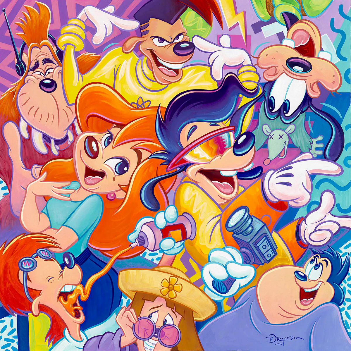 "Electric Ensemble" by Tim Rogerson | Signed and Numbered Edition - Image 2