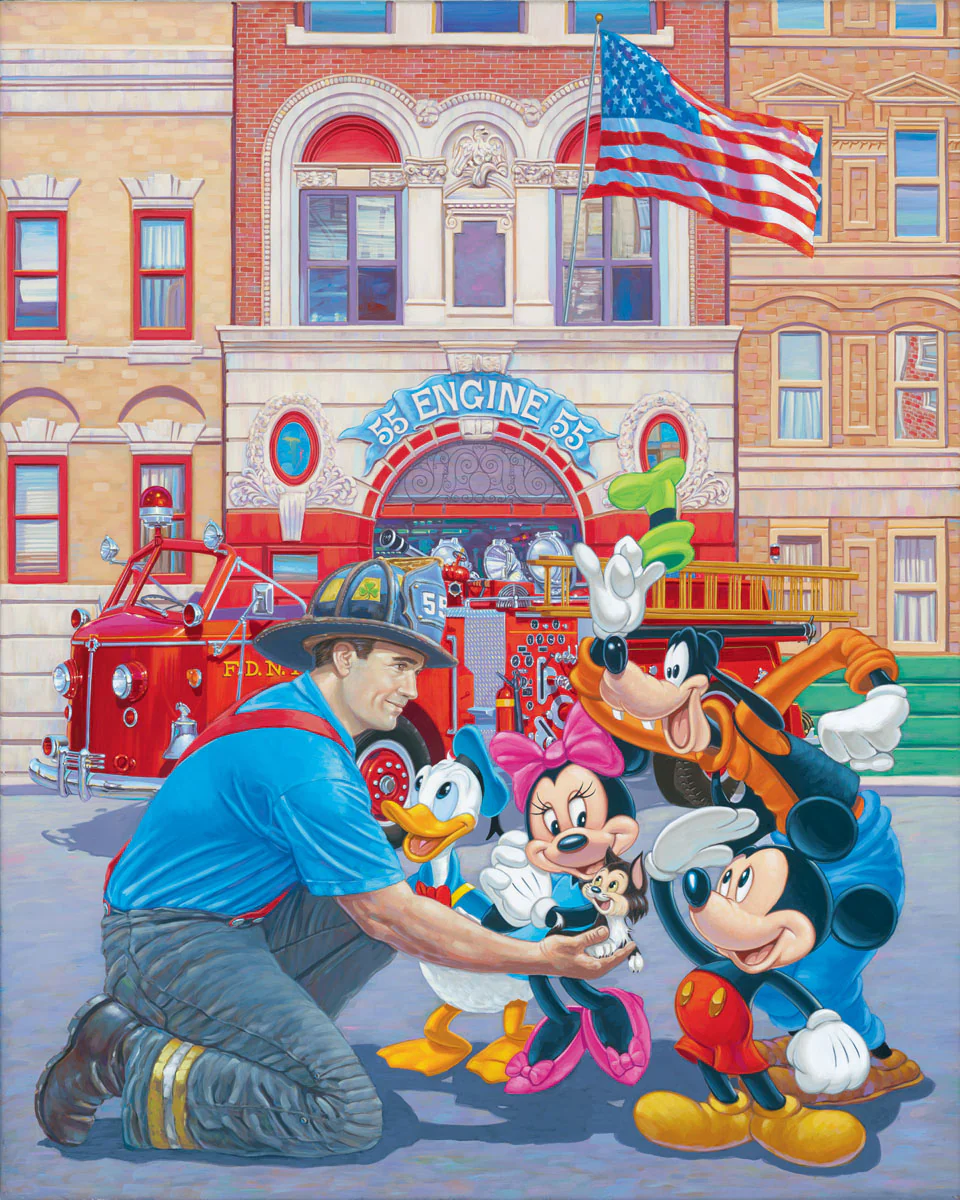 "Engine 55" by Manuel Hernandez | Signed and Numbered Edition - Image 2