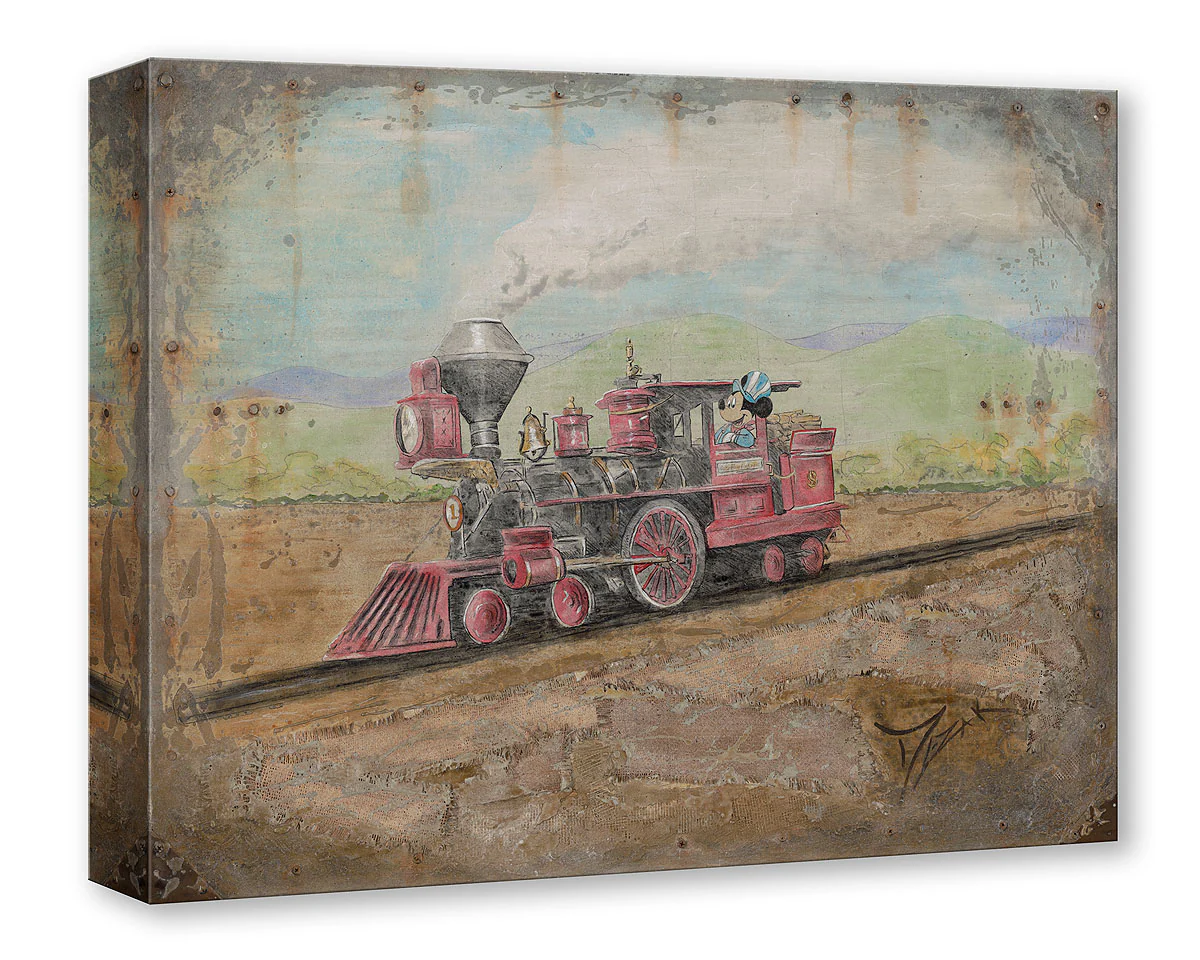 "Exploring the Old West (Mickey's Train)" by Trevor Mezak