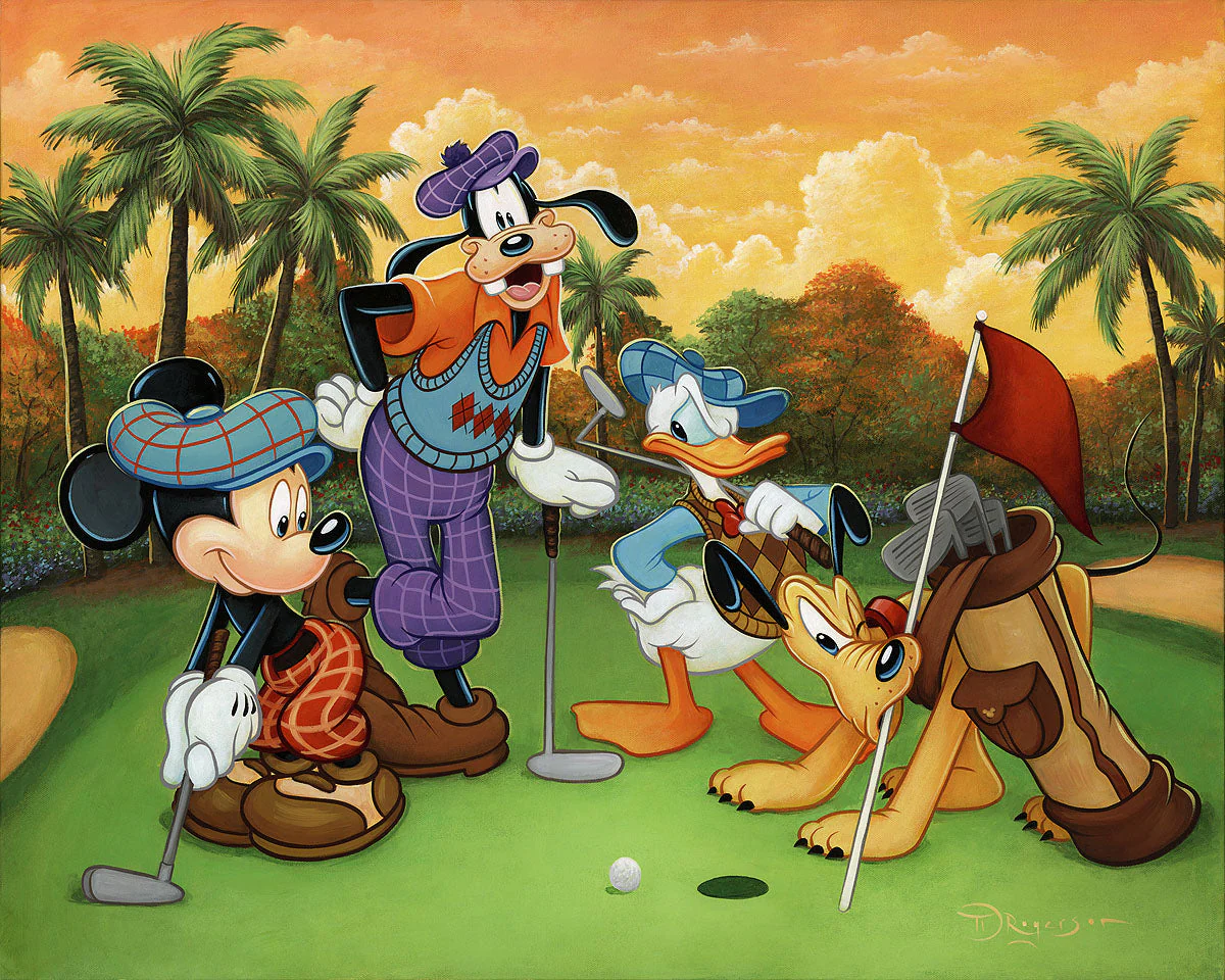"Fabulous Foursome" by Tim Rogerson - Image 2