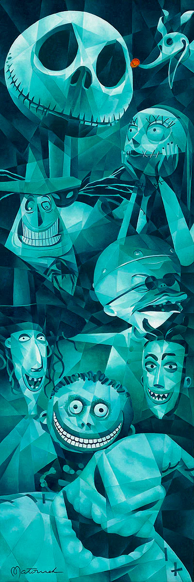 "Faces of Halloween Town" by Tom Matousek - Image 2