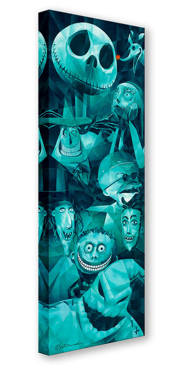 "Faces of Halloween Town" by Tom Matousek | Signed and Numbered Edition