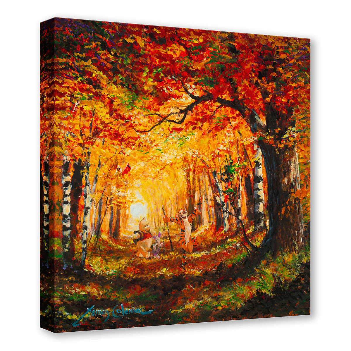 "Fall Stroll" by James Coleman | Signed and Numbered Edition