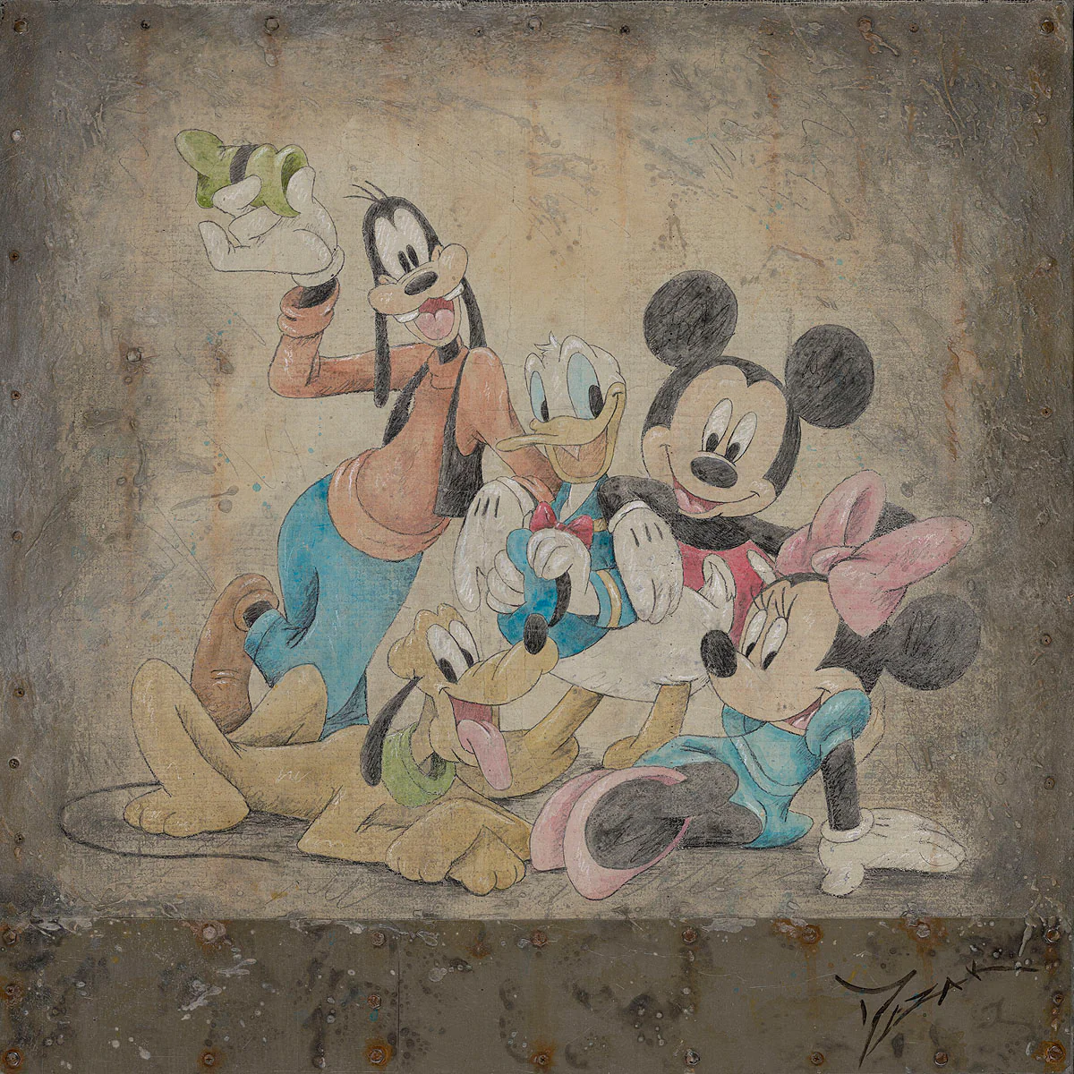 "Famous Pals" by Trevor Mezak | Signed and Numbered Edition - Image 2