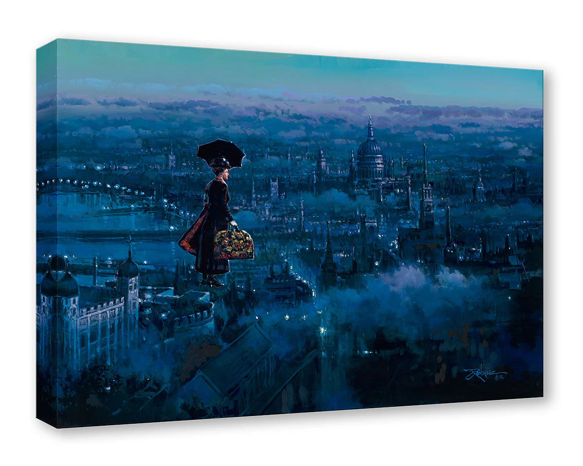 "Floating Over London" by Rodel Gonzalez | Signed and Numbered Edition