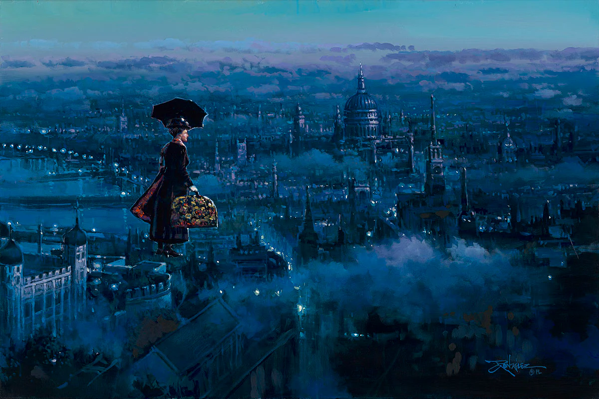 "Floating Over London" by Rodel Gonzalez | Signed and Numbered Edition - Image 2