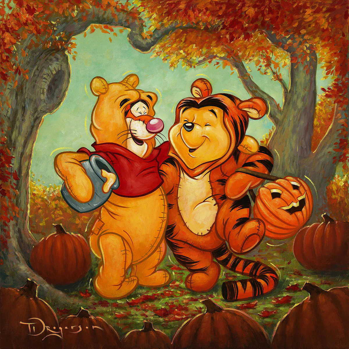 "Friendship Masquerade" by Tim Rogerson | Signed and Numbered Edition - Image 2