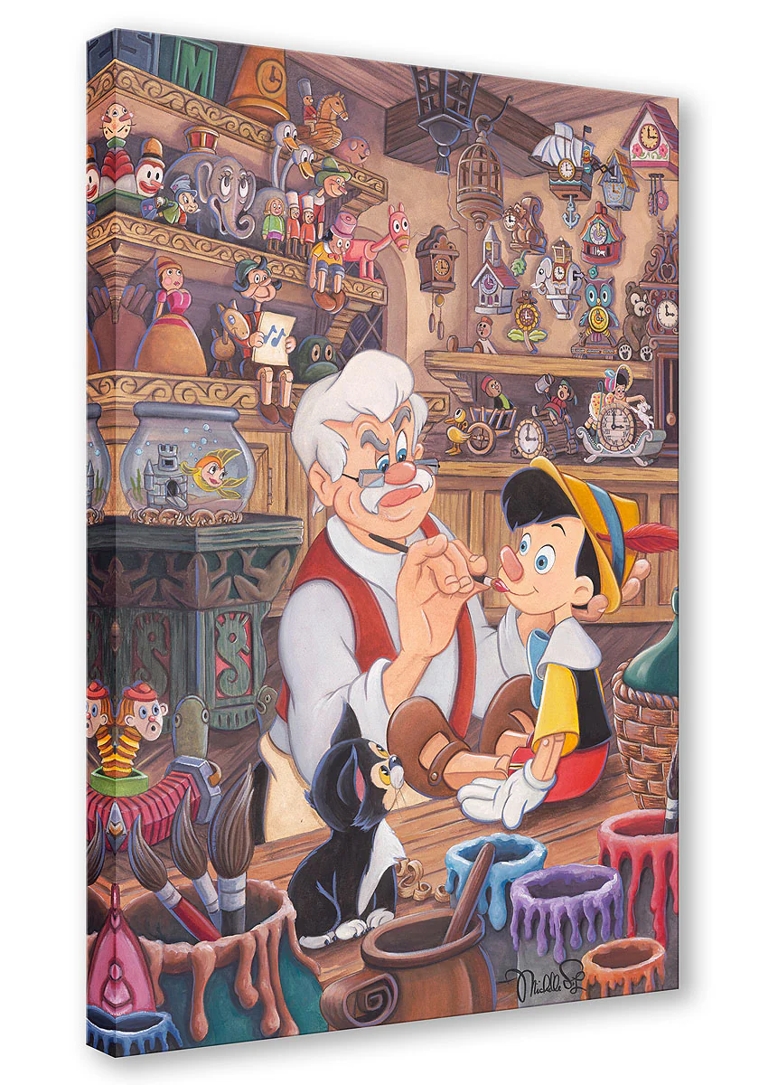 "Geppetto’s Workshop" by Michelle St.Laurent | Signed and Numbered Edition