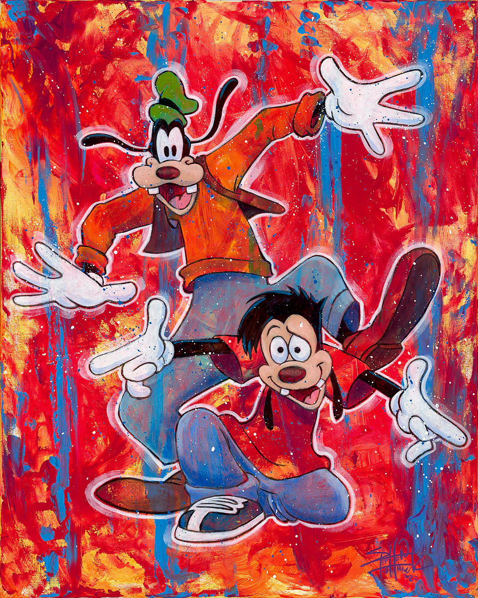 "Goofy and Max" by Stephen Fishwick - Image 2