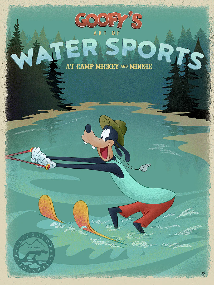 "Goofy's Water Sports" by Bret Iwan - Image 2