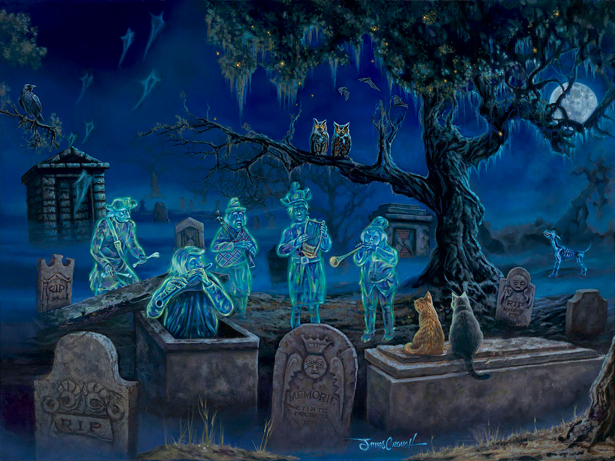 "Graveyard Soiree" by James Crouch - Image 2