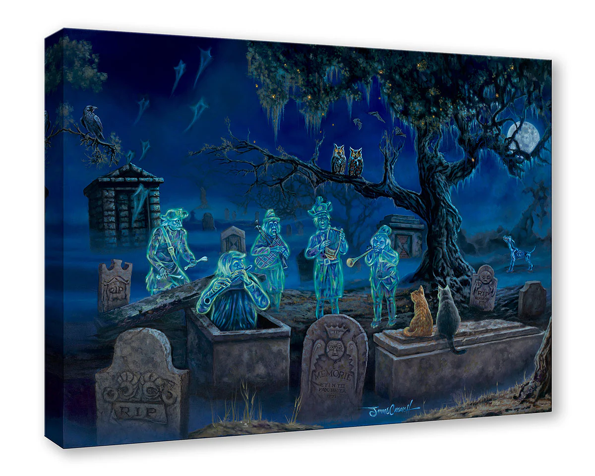 "Graveyard Soiree" by James Crouch | Signed and Numbered Edition