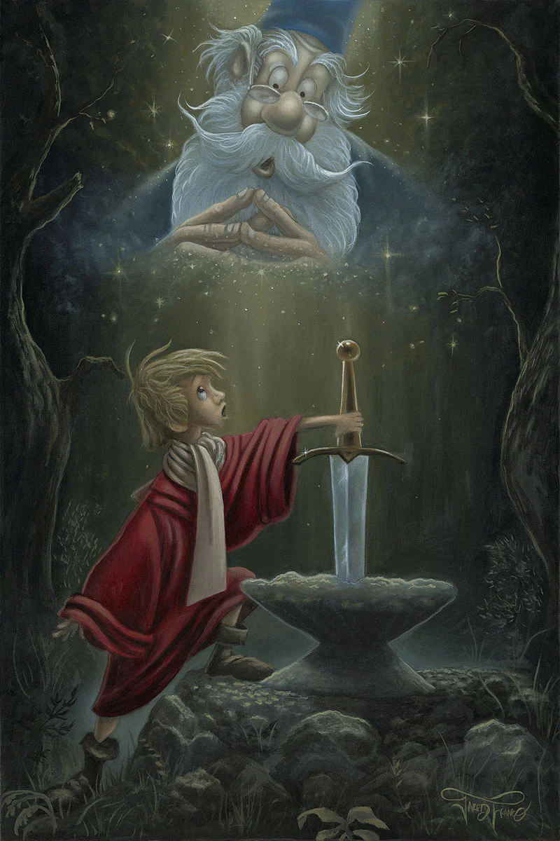 "Hail King Arthur" by Jared Franco | Signed and Numbered Edition - Image 2