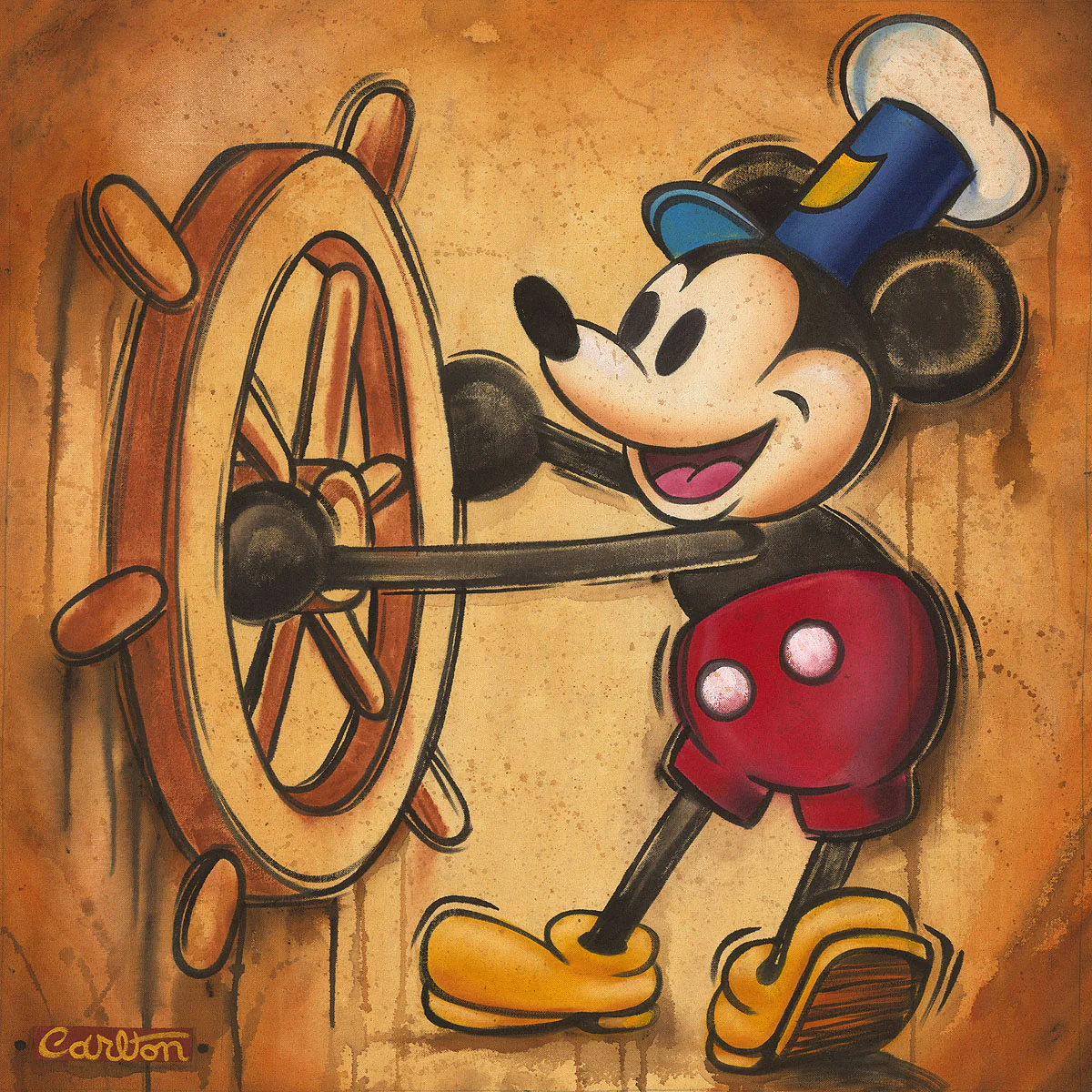 "Happy Skipper" by Trevor Carlton - Image 2