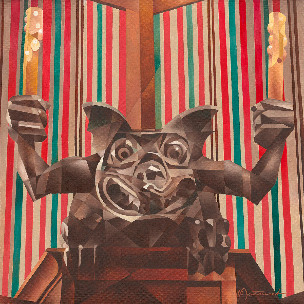 "Haunted Gargoyle" by Tom Matousek | Signed and Numbered Edition - Image 2