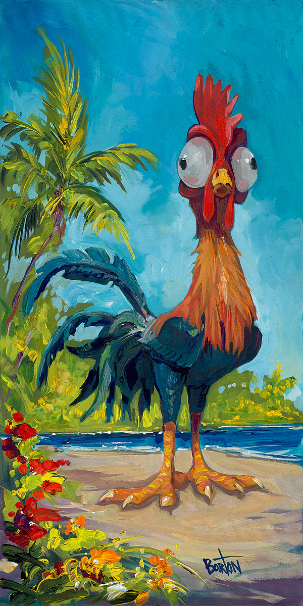 "Hei Hei" by Steve Barton | Signed and Numbered Edition - Image 2