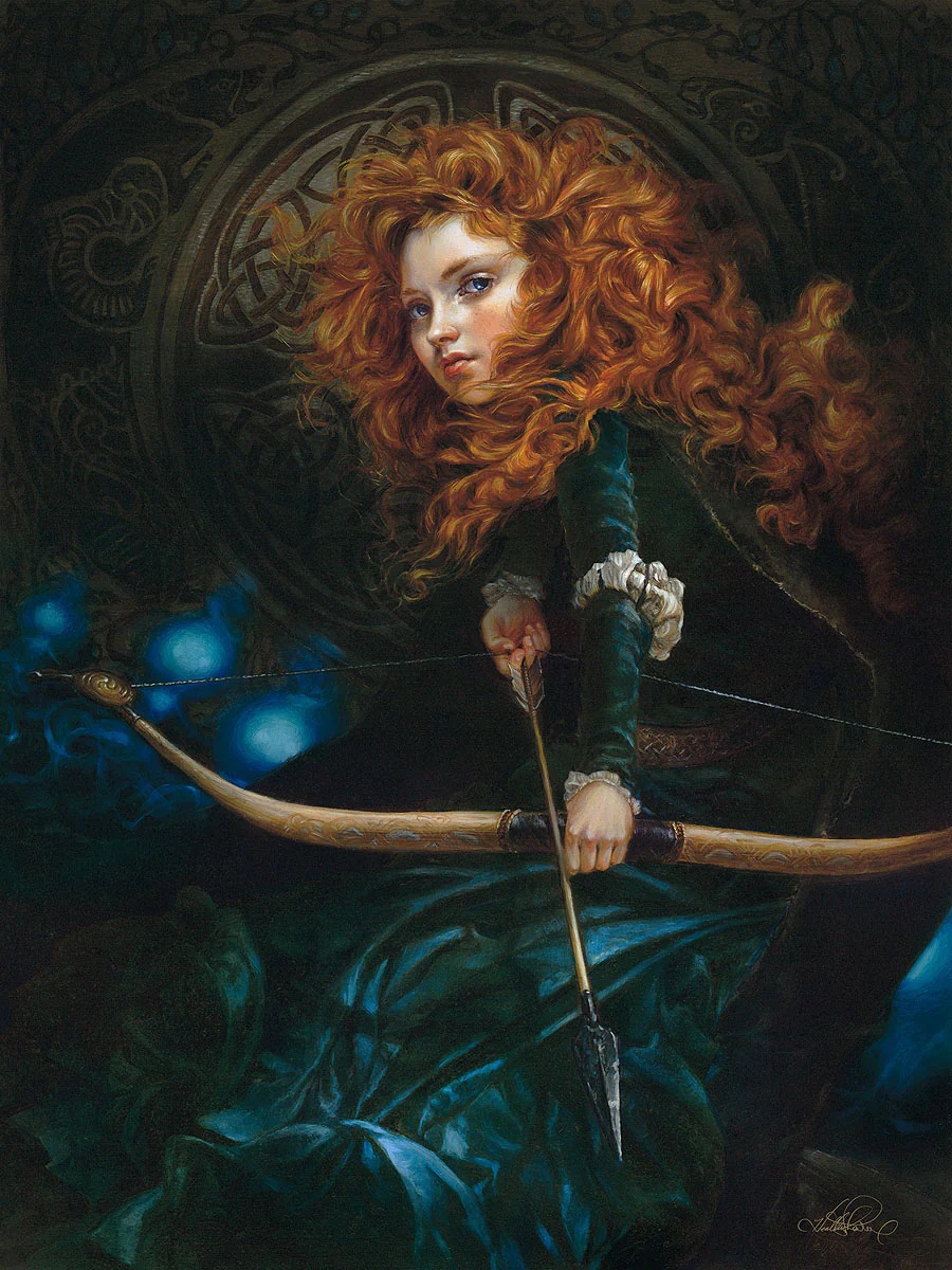 "Her Father's Daughter" by Heather Edwards | Premiere Signed and Numbered Edition - Image 3