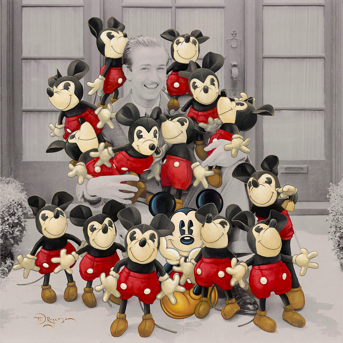 "Hidden Mickey" by Tim Rogerson | Signed and Numbered Edition - Image 2