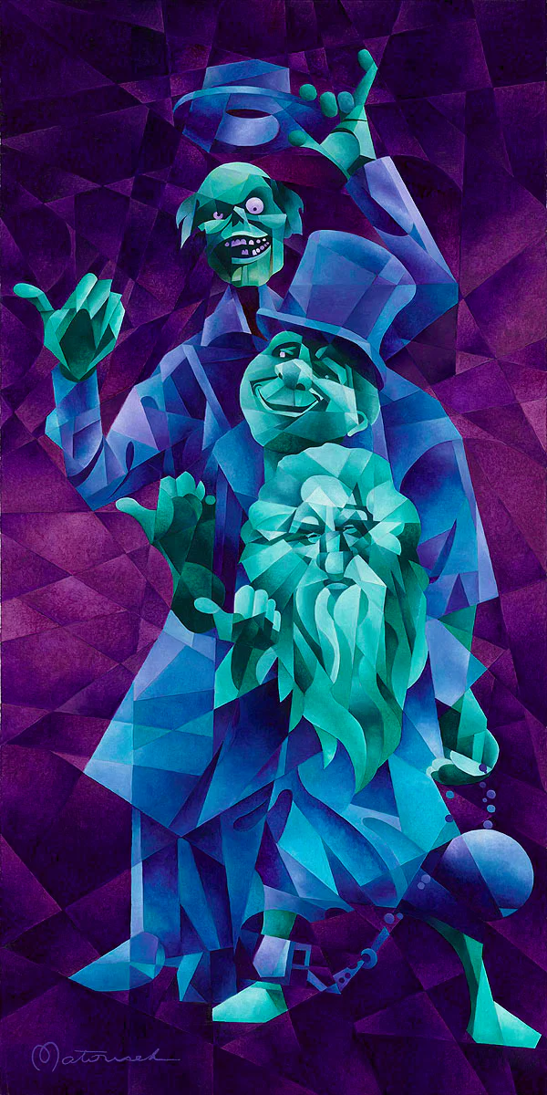 "Hitchhiking Ghosts" by Tom Matousek | Signed and Numbered Edition - Image 2