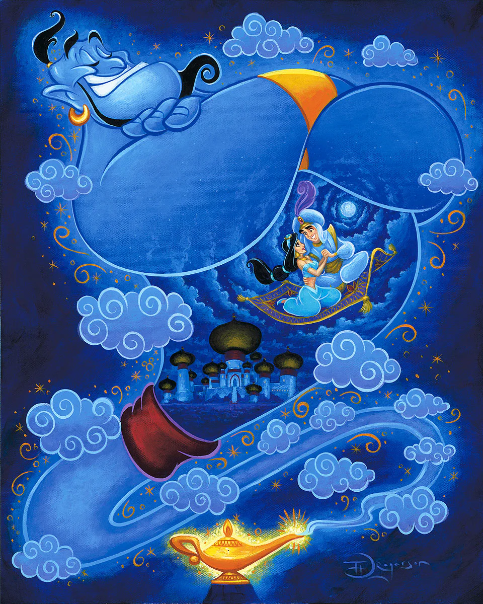 "I Dream of Genie" by Tim Rogerson - Image 2
