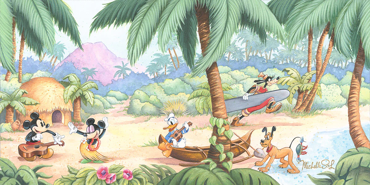 "Island Days" by Michelle St.Laurent | Signed and Numbered Edition - Image 2