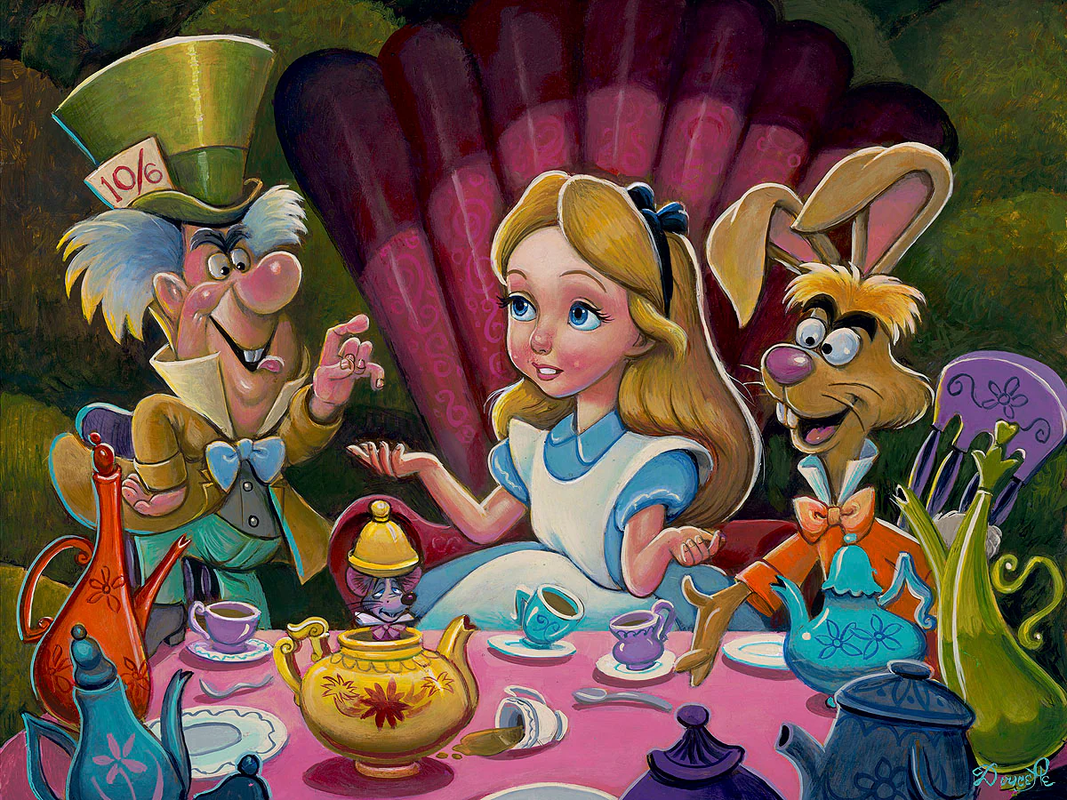 "It's Your Unbirthday" by Bob Doucette | Signed and Numbered Edition - Image 2