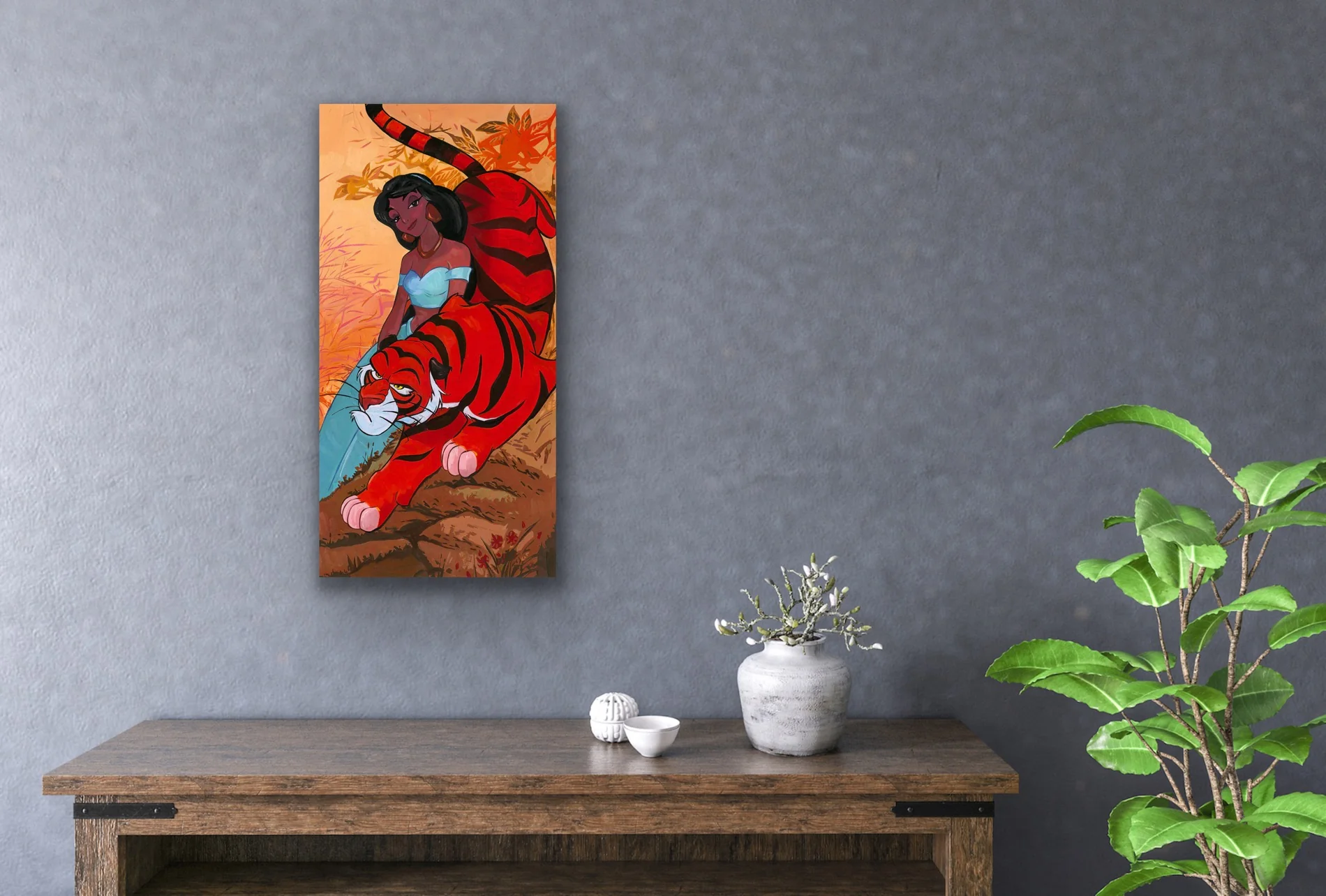"Jasmine’s Fierce Protector" by Jim Salvati | Signed and Numbered Edition - Image 3