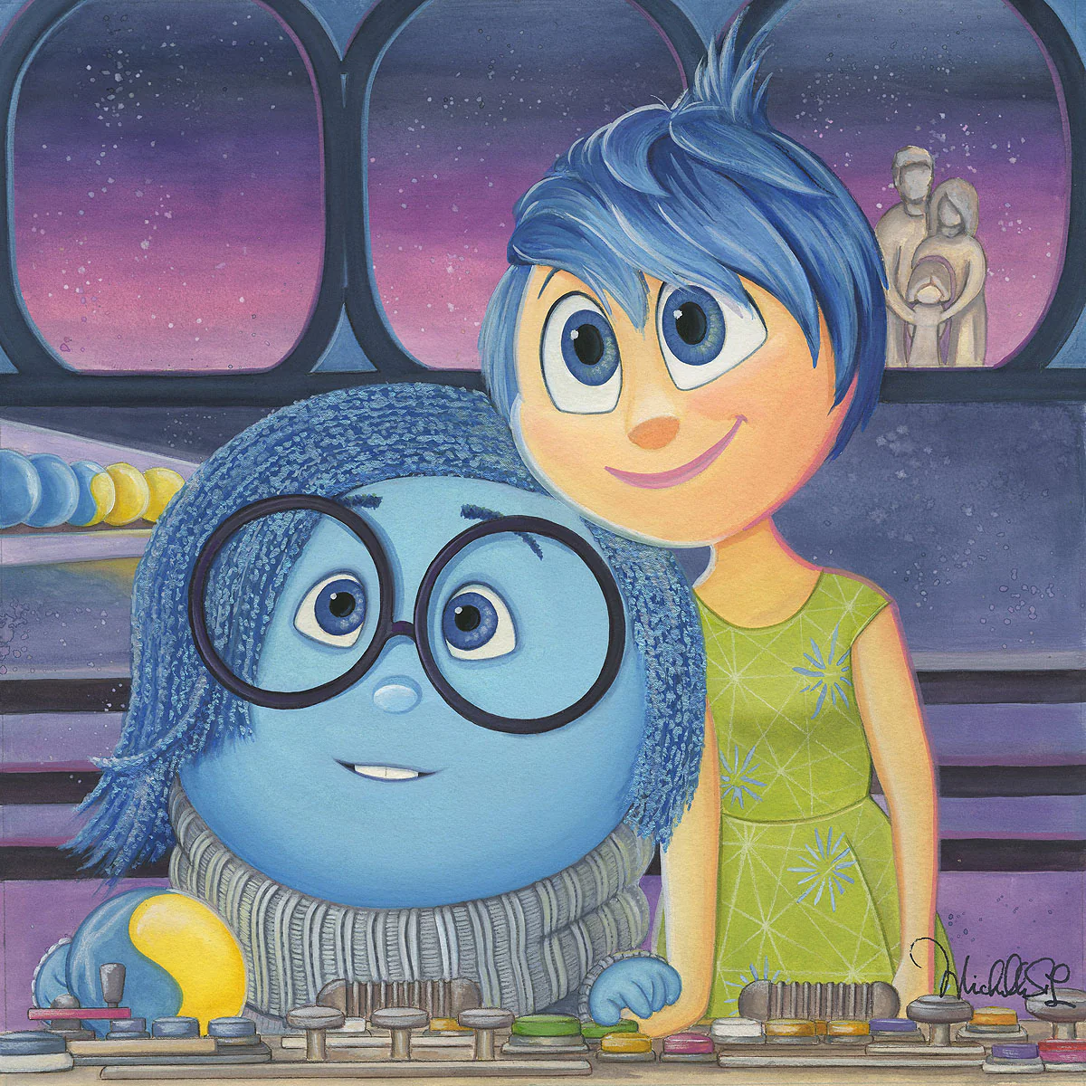 "Joy and Sadness" by Michelle St.Laurent - Image 2