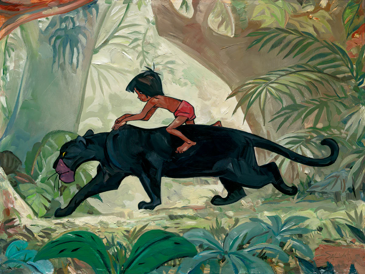 "Jungle Guardian" by Jim Salvati | Signed and Numbered Edition - Image 2