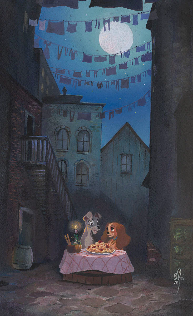 "Lady and the Tramp -Bella Notte" by Liana Hee - Image 2